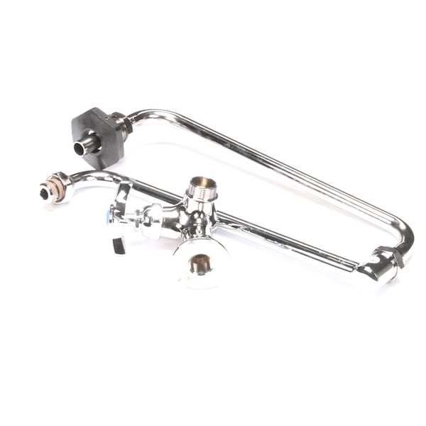 T&S Brass Pot Filler, Wall Mount, Single Control, 24 Double B-0594 - main